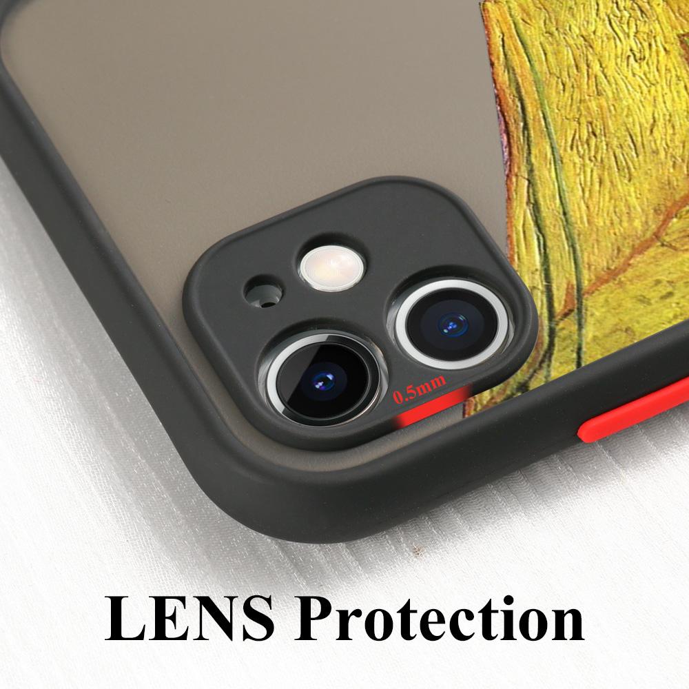 Hard Matte Phone Case For iPhone 15 Pro Max Cases iPhone 11 13 14  12 Mini 7 8 Plus XR SE  13Promax 15promax Fundas Cover