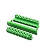 Solderless Push in Terminals with Flange Fixed Panel 5.08Mm Spacing Terminals Block Connector for Electrical Connection