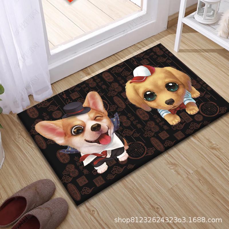 Absorbent Bathroom Door Mats: Cute and Functional Stepping Mats for Home and Toilet Entrances