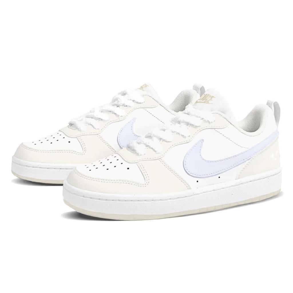 Nike Court Borough Cheese Sea Salt Slip Resistant Abrasion Resistant Slip Resistant Abrasion Resistant Low Top HM3726-731(Team93-1.0)