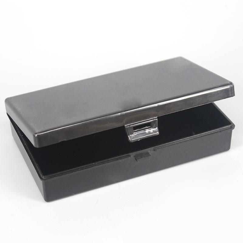 New Stationery Stickers Plastic Storage Box Organizer Transparent Desktop Storage Container Plastic Art Tool Case for Craft
