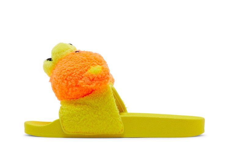 adidas JS Adilette Jeremy Scott Teddy Yellow