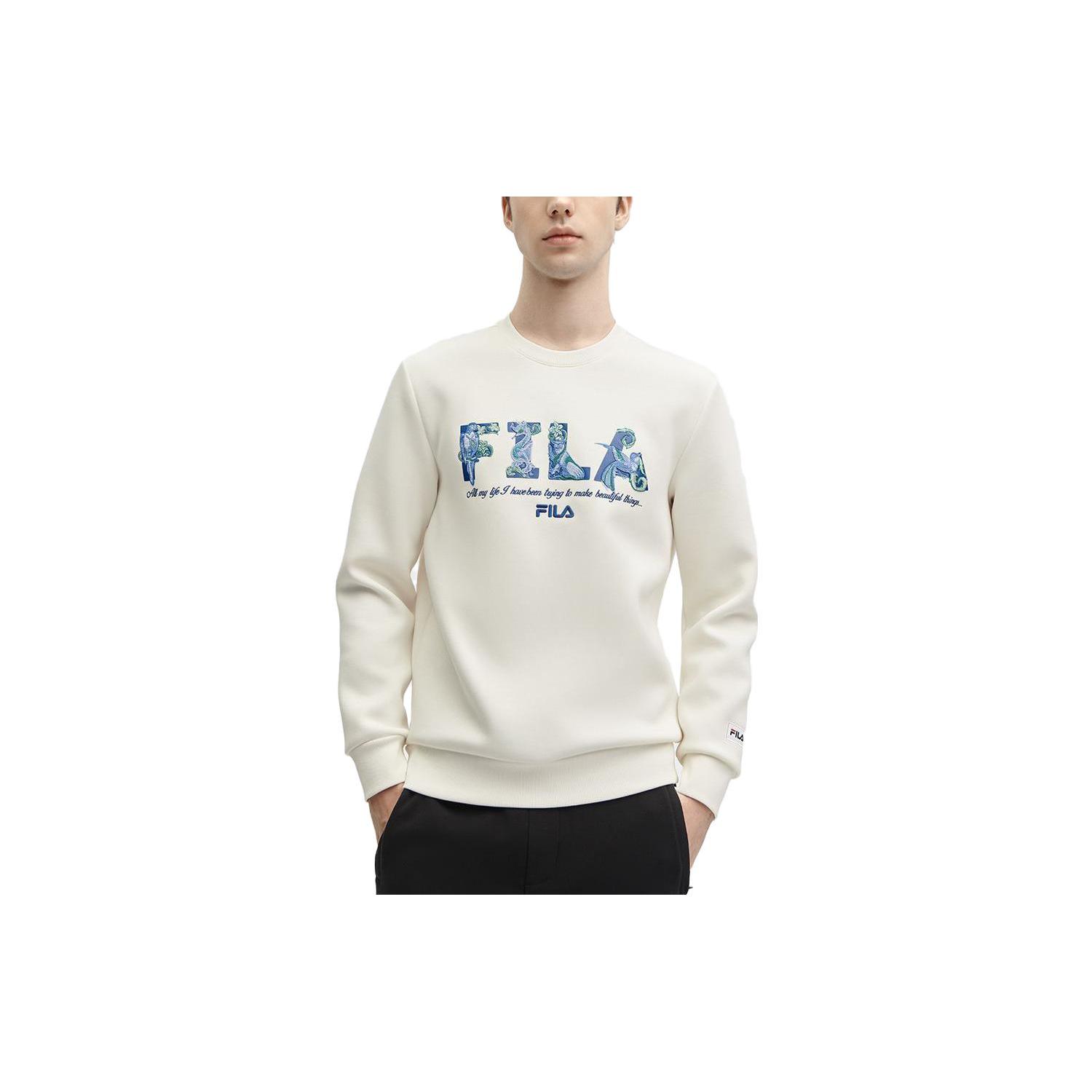 

New FILA x V&A Sweatshirt Men s White F11M418219F-WT L