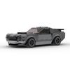 Assembled Building Blocks MOC-1969 Small Particles Assembled Retro Ford Mustang BOSS 302 Toy Car Model