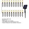 Weatherproof Yard Pathway Illumination 10/20Pcs Solar Lights, LED Multicolor Bubble Garden Stake Waterproof Wireless Landscape Lighting for Driveways