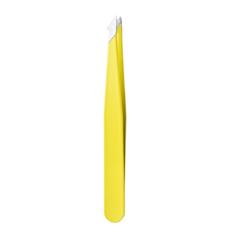 Multicolor Hollow Eyebrow Tweezers and Trimmer for Precision Shaping and False Eyelash Application