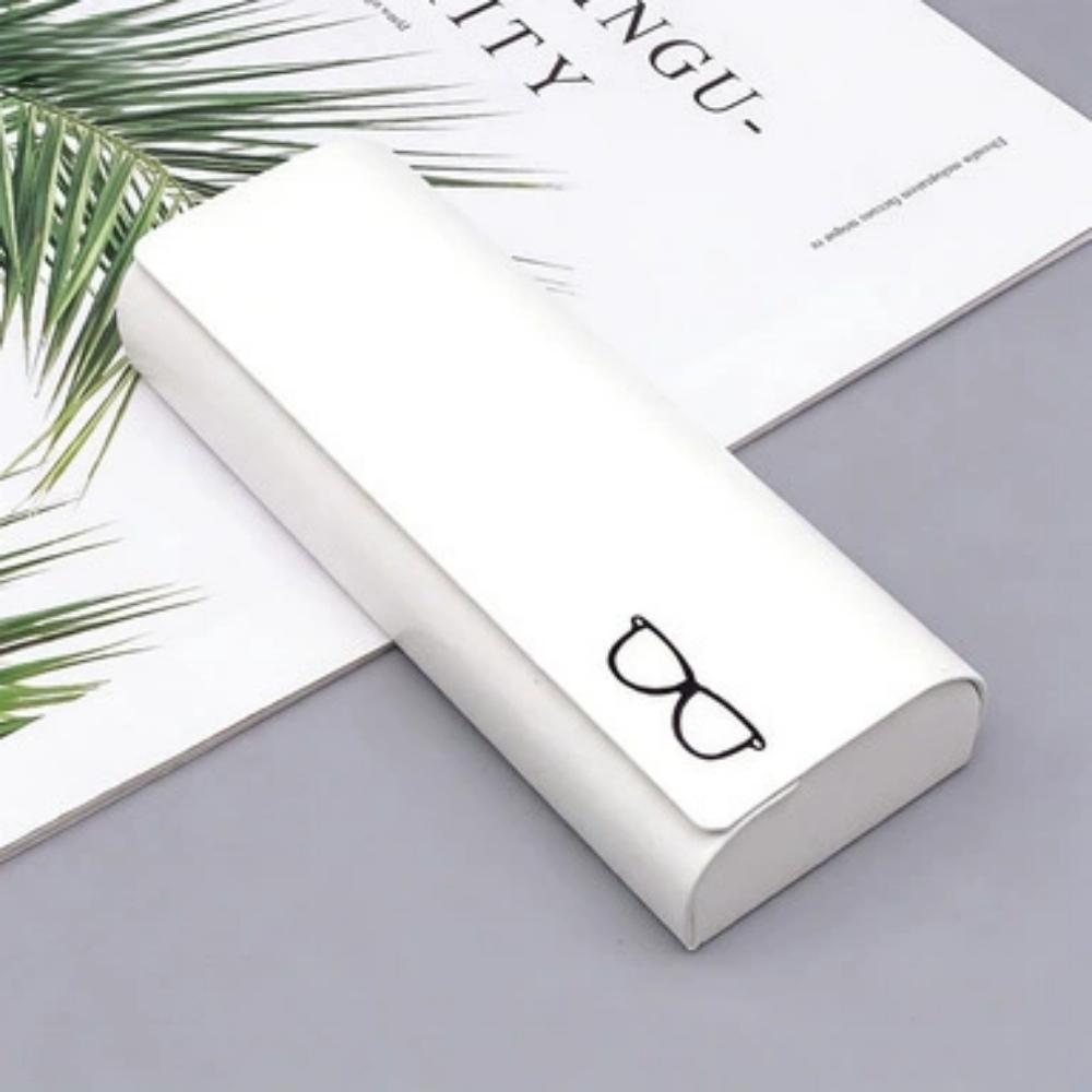 New Premium & Minimalist Leather Glasses Case — Crush-Resistant, Stylish, and High-Capacity Storage for Eyeglasses