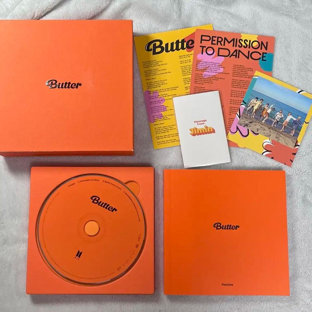 [USED] (Message Card Jimin (JIMIN Park Jimin)) BTS (Bangtan Boys Bangtan) Butter Unboxing Album