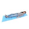 Kazuhiro Plastic Industry Compact Folding Bed, Blue, 65 x 67 x 4 cm, Emergency Air Cushion, Set of 2