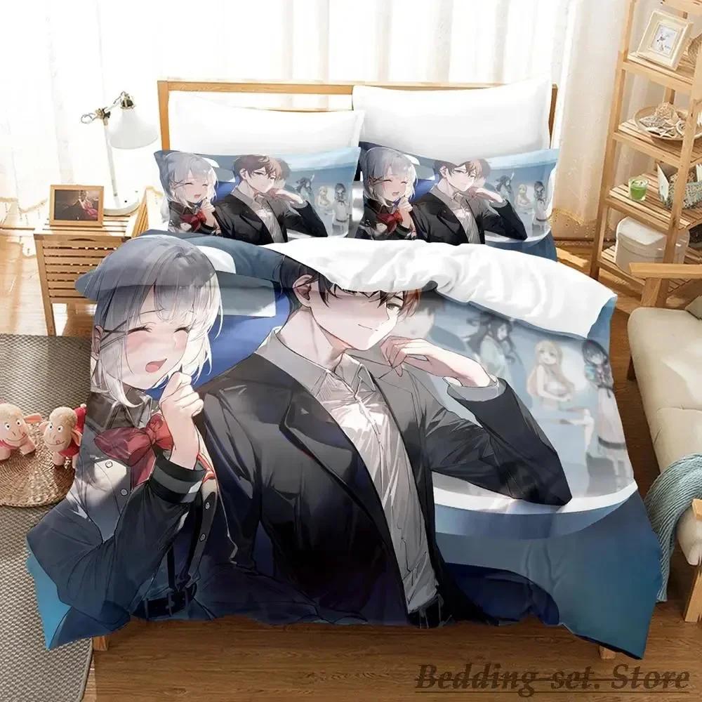 

Comforter New Anime The Detective Is Already Dead Bedding Set Printed With Bed Single Double Queen Super King Size Comforter (quilt)-EU Single(135*200cm)3pcs