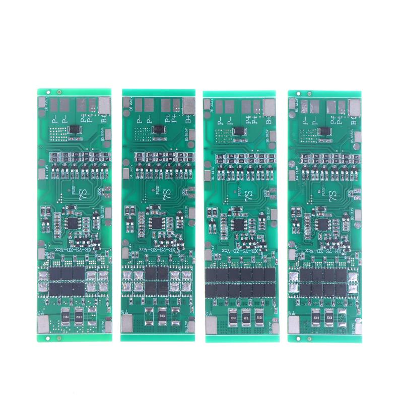 7S 24V Continuous Current Lithium Battery Protection Board 10A 15A 20A 30A Li-Ion 18650 Battery Charge Board With Balance Functi