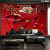 CR7 Wall Tapestry Aesthetic Wall Hanging Printed Fabric Blanket Decorative Tapestries for Bedroom Living Room Home Decor