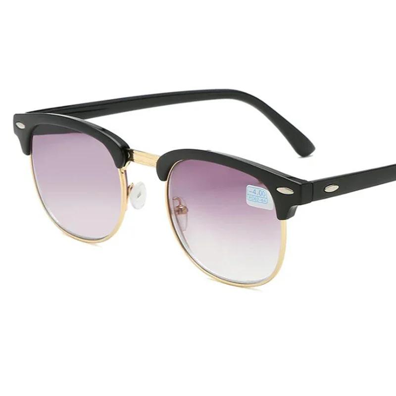 Mens Sun Glasses Unisex Eyeglasses Vintage Half Frame Glasses Frame Women Glasses Myopia Glasses