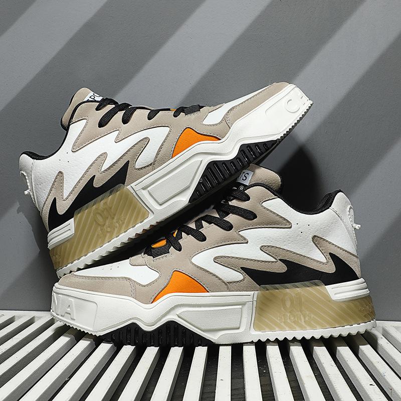 Мужская обувь весна осень новые сезоны старые туфли мужская повседневная обувь толстая — фото 5