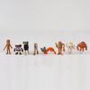 Cross-Border 24 2-4 Inch Classic Mountains and Seas Hand Figures - Shark Plush Ornaments Boxed Stick Figure Game
