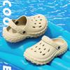Platform Women Clogs Shoes Beach Garden Thick Bottom Sandals Fashion Comfortable Non-Slip Slippers Summer Indoor Outdoor Men Hole Shoes