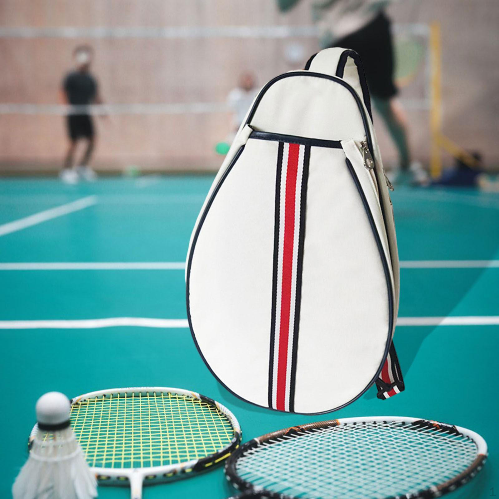 

Теннисная сумка Держатель для ракеток для пиклбола бадминтона Портативный Регулируемый ремень Профессиональное оборудование