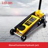 Auto PKW LKW SUV Manuell Hydraulisch Bodenheber Wagenheber Radständer Auto Reifenreparatur 2,5T Extrem Niedrige Position Einzelpumpe