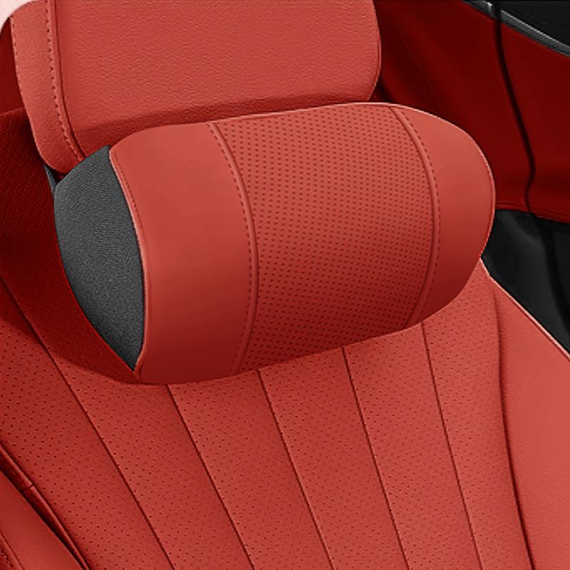 Zhiji R7 All-Season Car Headrest and Lumbar Support Cushions