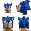 Sonic the Hedgehog Maske Realistisch und Atmungsaktiv Halloween Party Requisite
