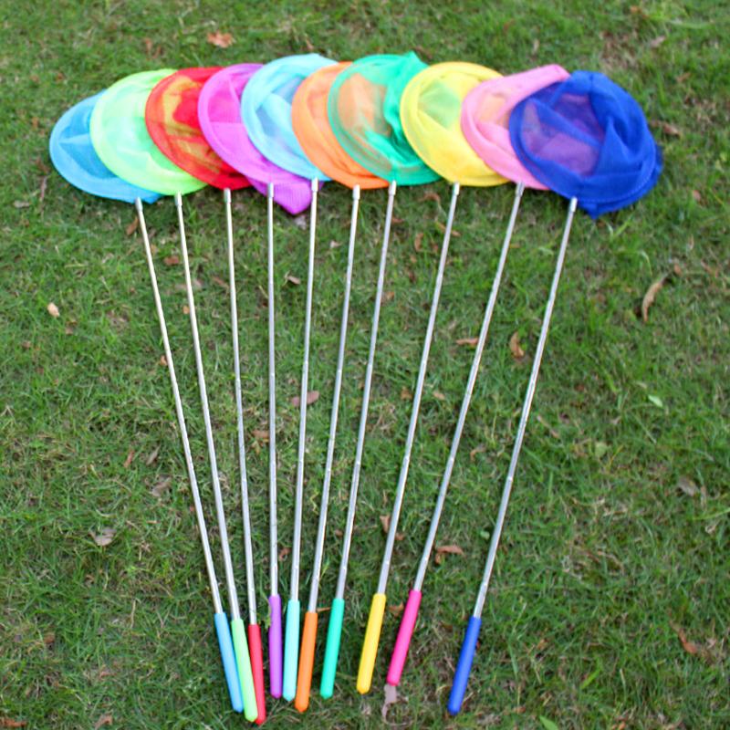 1Pc Insect Forest Game Portable Children Small Pond Outdoor Retractable Fishing Net