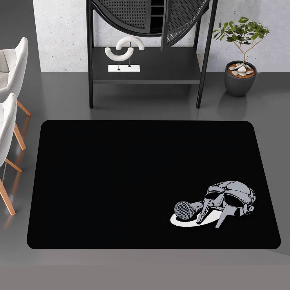 Singer MF DOOM Room Mats Retro Multiple Choice Living Room Kitchen Rug Non-Slip Welcome Rug