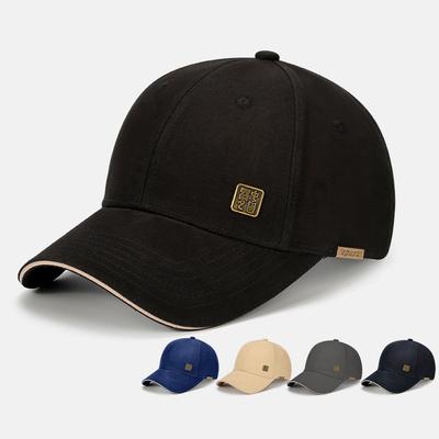 Men's Hat Four Seasons Baseball Cap Big Head Circumference Cap