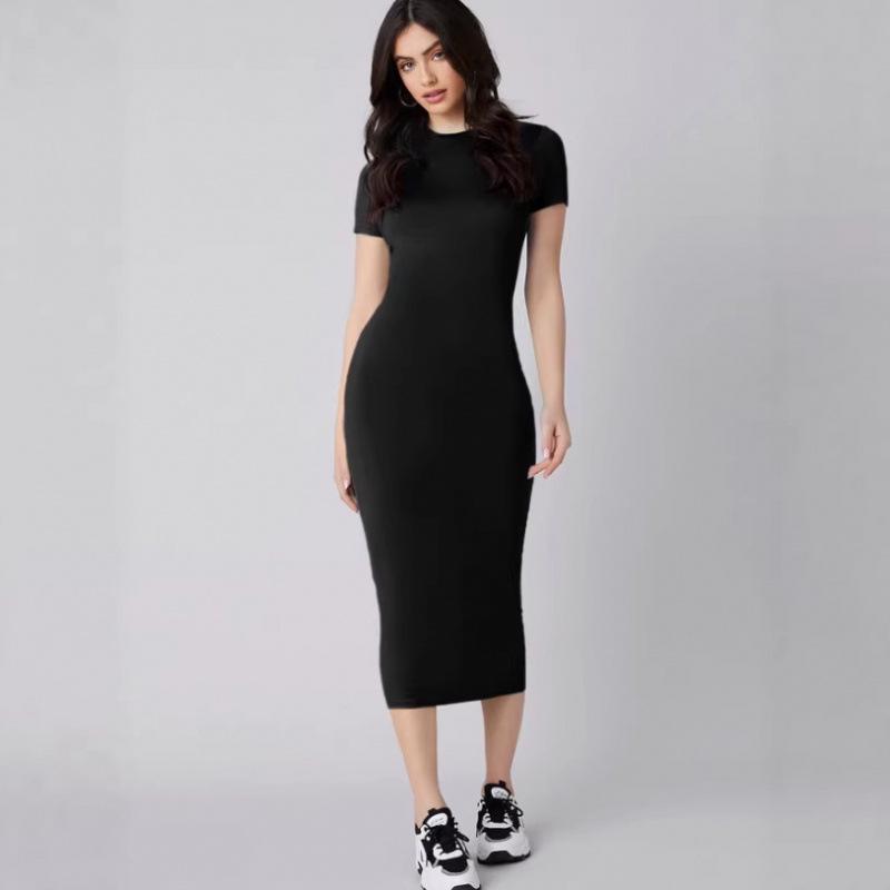 European & American Style Women's Slim Fit Sexy Hip Wrap Dress