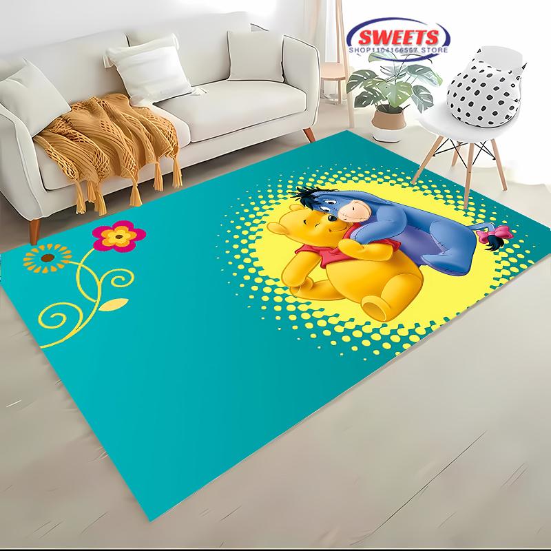 Neue Regale ! Beliebter Winnie Puuh I-Aah Teppich, Wohnzimmer Schlafzimmer Büro Kinderzimmer der Wahl, Rutschfeste Waschbare Matte
