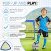 Children's Football Goal Net - Multiple Colors, Ideal for Beginners