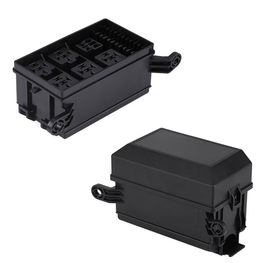 6 way Fuse Relay Holder Box Socket for Auto Car SUV Off road Pickup Truck