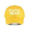 Mama Bear Funny Mom Gift Baseball Cap Fashion Unisex Sunhat Womens Outdoor Sports Snapback Cap