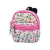Mini Backpack Coin Purse, Scratch Resistant Zippered Compartment Keychain Bag, Waterproof Oxford Cloth Earphone Case