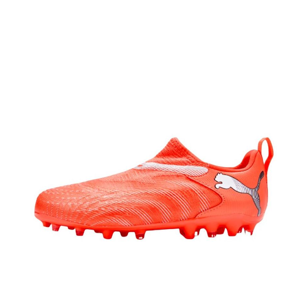 PUMA Future 9 Abrasion Resistant Low top Kids Soccer Shoes Orange Tee 33