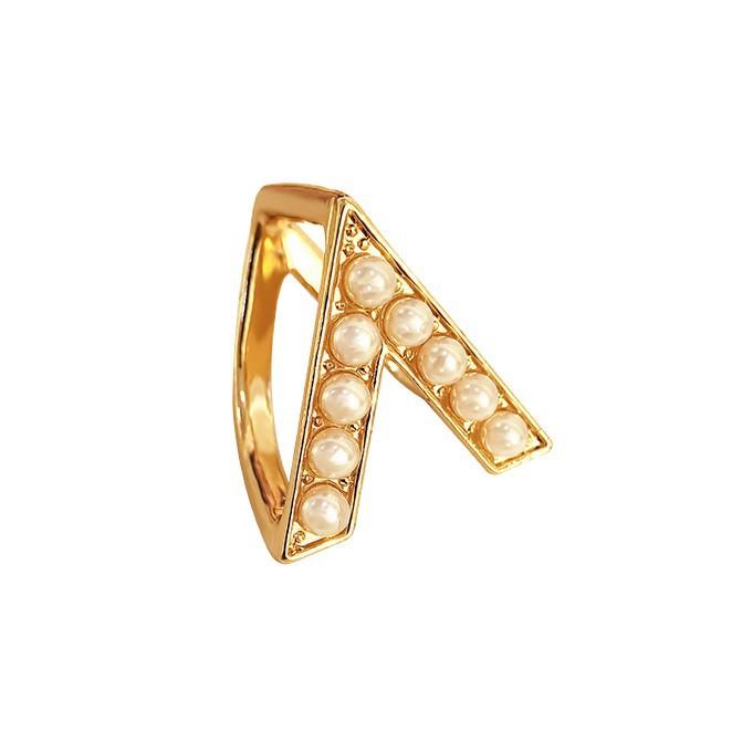 

Жемчужная пряжка для шарфа, Высококлассная темпераментная пряжка для шали, Пряжка для шелкового шарфа One Size золотой