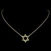 Luxury Hollow 925 Sterling Silver Je Star of David Pendant Necklace for Women Girl Charms Choker Chain Israel Jewelry Gift
