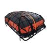 VEVOR Roof Rack Cargo Basket, 1371 x 864 x 102 mm, Heavy Duty Roof Top Carrier Basket with Waterproof Bag, Cargo Net, Ratchet Straps
