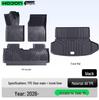 Zeekr 8X TPE2026 Interior Floor Mats - New Car Modification Accessories Carpet.