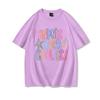 Girls Harajuku Y2k Tops Kindness Over Coolness Rainbow Print Unisexs Tshirt Positive Quote Casual Tee Cotton Top Streetwear