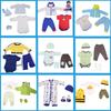 Wiedergeborene Baby Jungen Puppenkleidung Passend für 50-55cm Baby Puppen Zubehör Kinder Frühes Lernspielzeug