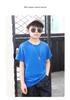 Boys' Pure Cotton School Style Short-Sleeve T-Shirt for Ages 10-14 - Summer 2025