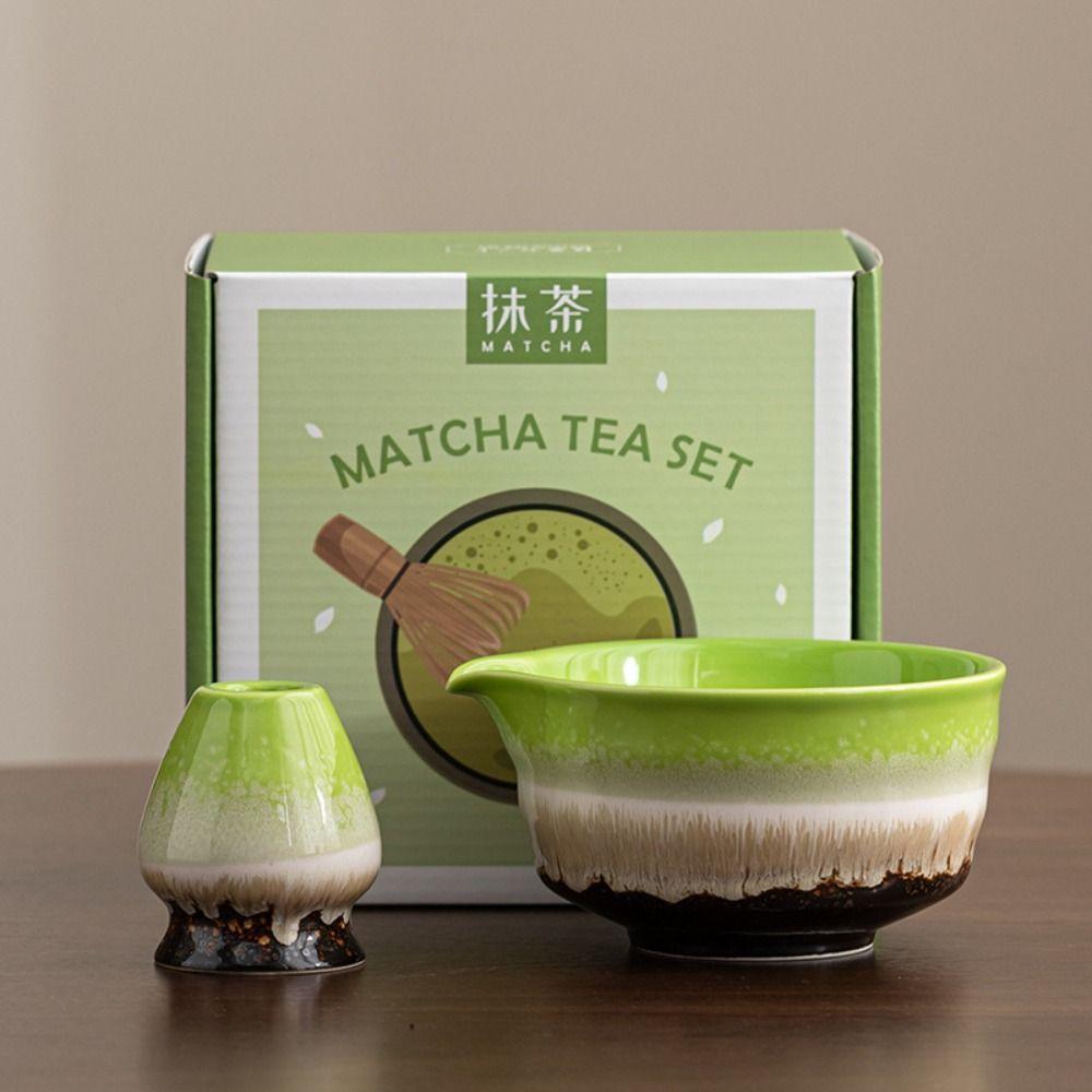 Sifter Holder Matcha Tea Set Ceramic Tea Whisk New Song Dynasty Tea Making Tools