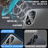 OPPO A58 Phone Case Metal Bumper Full Cover With Built-in Lens Protector Matte Anti-Scratch Shockproof