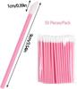 Set of 400 Disposable Lip BetterJonny 9cm Long Portable Lip Hollow Makeup Beauty Tool Brushes, Brushes, Easy-to-Use Rods, Portable, Multi-Purpose