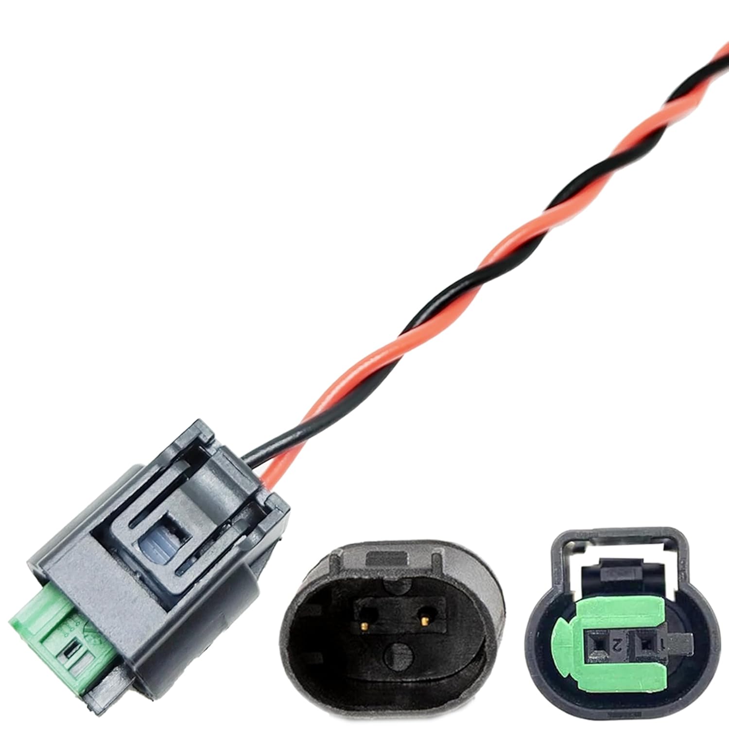 

55591401 213-4688 Engine Coolant Temperature Sensor Harness Connector Plug 2011-2021 Replacement for Buick Cadillac Chevy - Cruze Limited,Sonic,Trax, Sensor Harness Connector