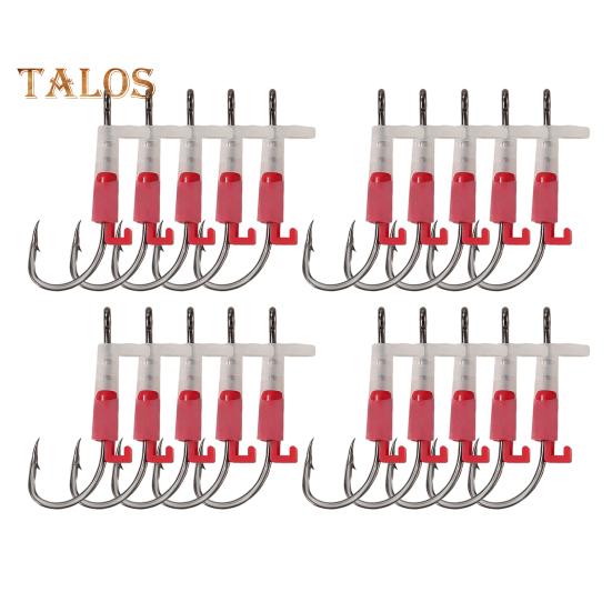 3/5/10/15/20Pcs Luminous Live Shrimp Fixing Hook Heavy Duty Glow-in-the-dark Barbed Fishhook Freshwater Saltwater Catfish Bass Fishing Hook Fishing