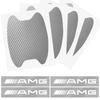 Car Door Sticker Carbon Fiber Scratches Auto Handle Protection Film For Mercedes Benz AMG GLE GLS GLC CLA GLB ML C500 C200 C300 W204 W206 W212 W203