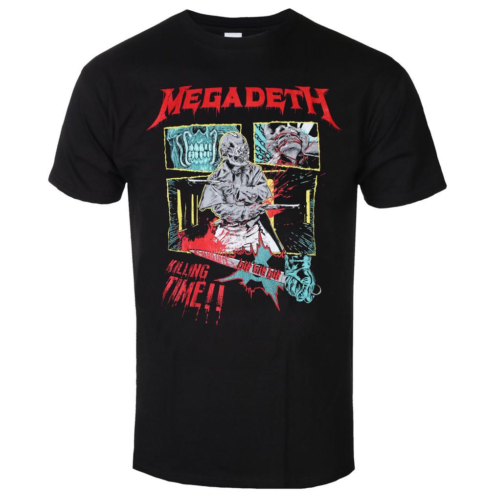 Retro Summer Megadeth Graphic Cotton Tshirt Unisex Summer Short Sleeve Fashion Brand Tee Luxury Casual Vintage Tees
