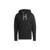 adidas Men's Black Loose Fit Logo Hoodie HC3479