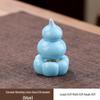 Vibrant Rotating Gourd Ornament: Stylish and Fun Tea Pet with Custom Logo Option